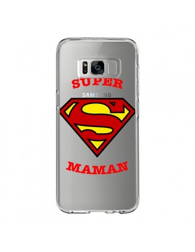 Coque Samsung S8 Super Maman Transparente - Laetitia