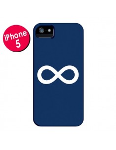 Coque Infini Navy Blue Infinity pour iPhone 5 et 5S - Mary Nesrala