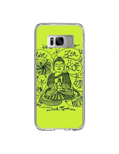 Coque Samsung S8 Buddha Listen to your body Love Zen Relax - Leellouebrigitte
