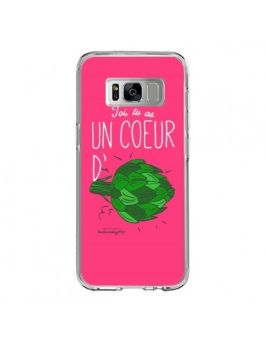 Coque Samsung S8 Toi tu as un coeur d'artichaut - Leellouebrigitte