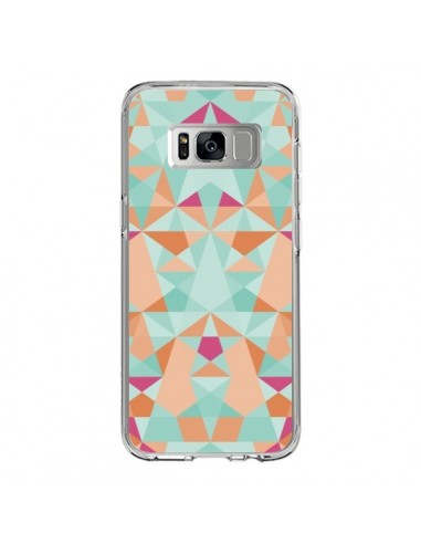 Coque Samsung S8 Azteque Vert - Leandro Pita