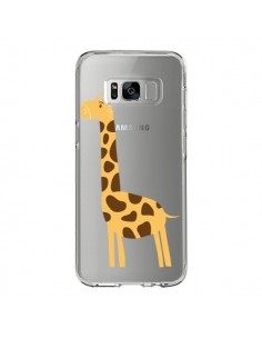 Coque Samsung S8 Girafe Giraffe Animal Savane...