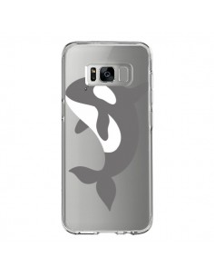 Coque Samsung S8 Orque Orca Ocean Transparente - Petit...