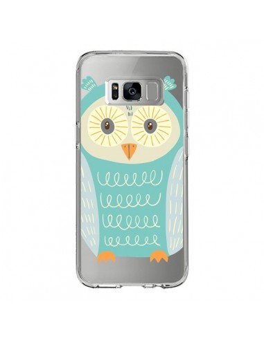 Coque Samsung S8 Hibou Owl Transparente - Petit Griffin