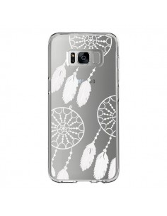 Coque Samsung S8 Attrape Rêves Blanc Dreamcatcher Triple...
