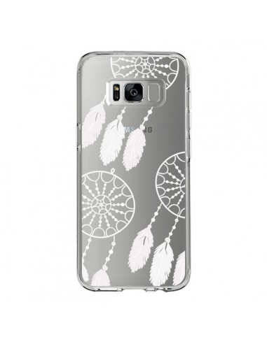 Coque Samsung S8 Attrape Rêves Blanc Dreamcatcher Triple Transparente - Petit Griffin