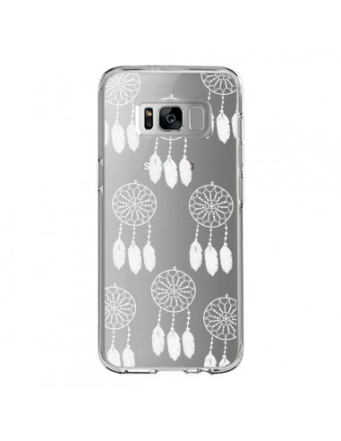 Coque Samsung S8 Attrape Rêves Blanc Dreamcatcher Mini Transparente - Petit Griffin