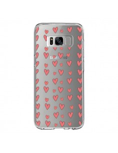 Coque Samsung S8 Coeurs Heart Love Amour Rouge...