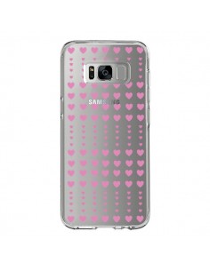 Coque Samsung S8 Coeurs Heart Love Amour Rose...