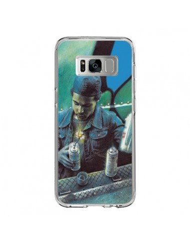 Coque Samsung S8 Dondi Flower Graffiti - Lassana