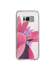 Coque Samsung S8 Flowers Fleurs Roses - Lassana