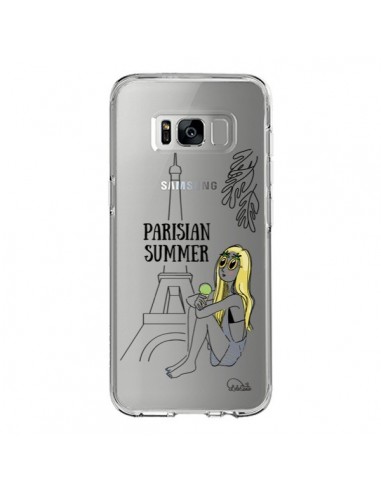 Coque Samsung S8 Parisian Summer Ete Parisien Transparente - Lolo Santo