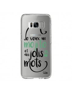 Coque Samsung S8 Je veux un mojito et des jolis mots...