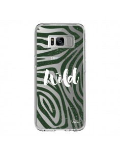 Coque Samsung S8 Wild Zebre Jungle Transparente - Lolo Santo