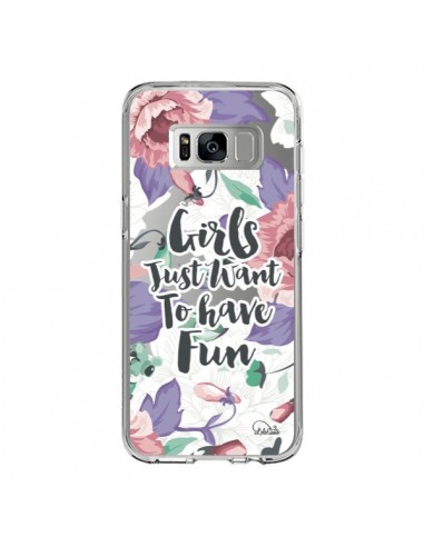 Coque Samsung S8 Girls Fun Transparente - Lolo Santo
