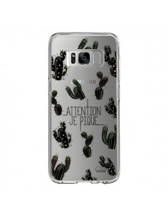Coque Samsung S8 Cactus Je Pique Transparente - Lolo Santo