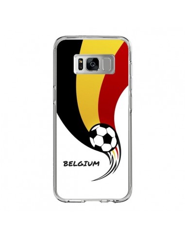 Coque Samsung S8 Equipe Belgique Belgium Football - Madotta
