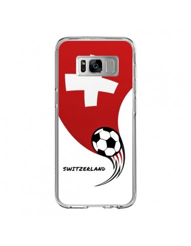 Coque Samsung S8 Equipe Suisse Switzerland Football - Madotta