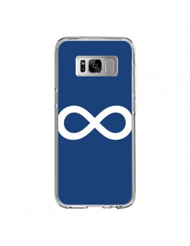 Coque Samsung S8 Infini Navy Blue Infinity - Mary Nesrala