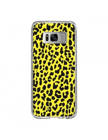 Coque Samsung S8 Leopard Jaune - Mary Nesrala