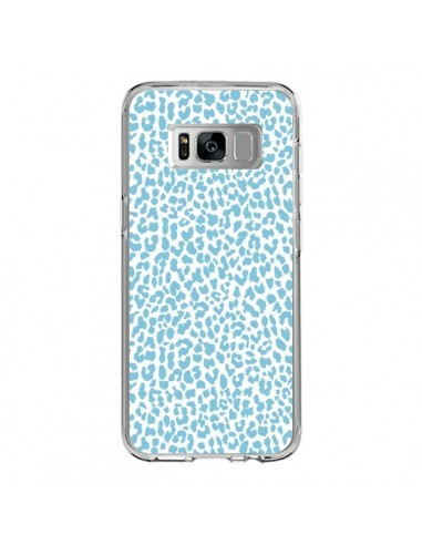 Coque Samsung S8 Leopard Turquoise - Mary Nesrala