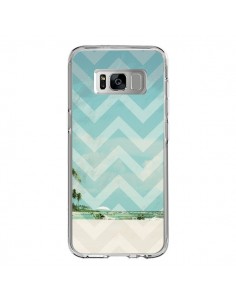 Coque Samsung S8 Chevron Beach Dreams Triangle Azteque -...