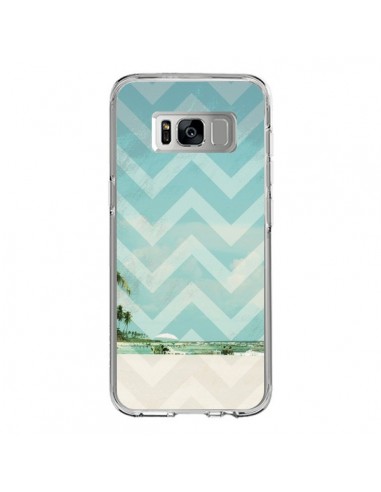 Coque Samsung S8 Chevron Beach Dreams Triangle Azteque - Mary Nesrala