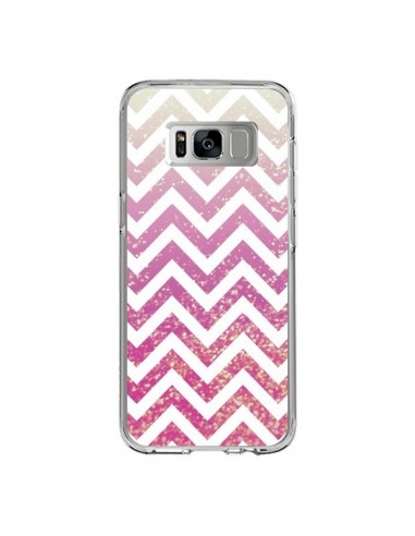 Coque Samsung S8 Chevron Pixie Dust Triangle Azteque - Mary Nesrala