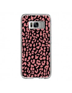 Coque Samsung S8 Leopard Corail - Mary Nesrala