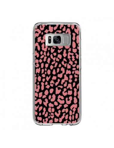 Coque Samsung S8 Leopard Corail - Mary Nesrala