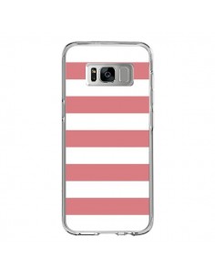 Coque Samsung S8 Bandes Corail - Mary Nesrala