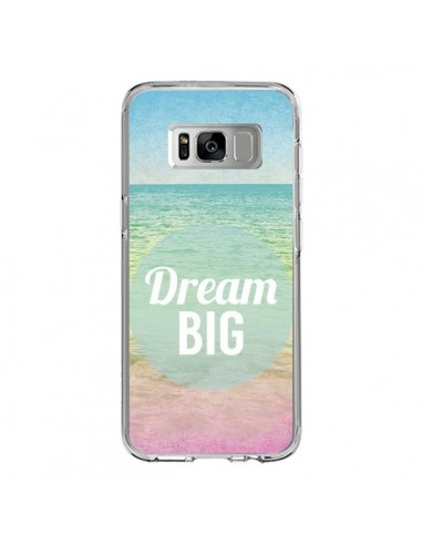 Coque Samsung S8 Dream Big Summer Ete Plage - Mary Nesrala