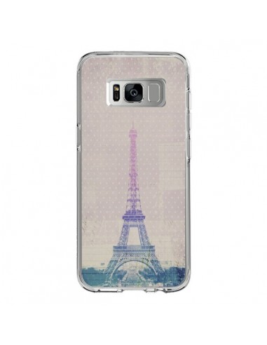 Coque Samsung S8 I love Paris Tour Eiffel - Mary Nesrala