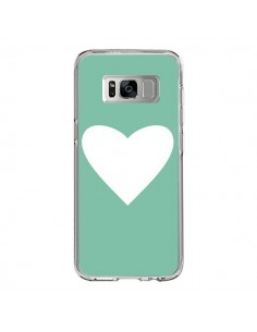 Coque Samsung S8 Coeur Mint Vert - Mary Nesrala