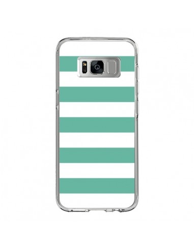 Coque Samsung S8 Bandes Mint Vert - Mary Nesrala
