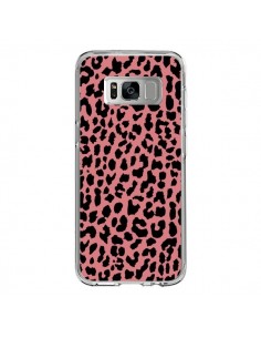 Coque Samsung S8 Leopard Corail Neon - Mary Nesrala