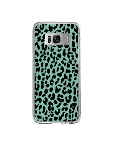 Coque Samsung S8 Leopard Mint Vert Neon - Mary Nesrala