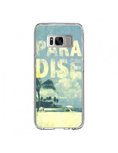 Coque Samsung S8 Paradise Summer Ete Plage - Mary Nesrala