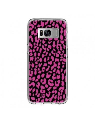 Coque Samsung S8 Leopard Rose Pink - Mary Nesrala