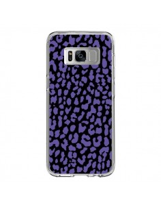 Coque Samsung S8 Leopard Violet - Mary Nesrala
