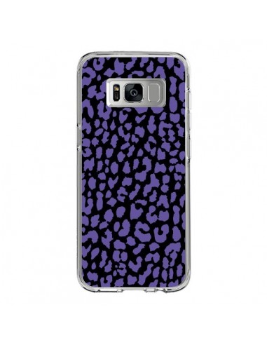 Coque Samsung S8 Leopard Violet - Mary Nesrala
