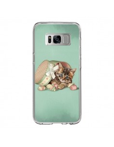 Coque Samsung S8 Chaton Chat Kitten Boite Bonbon Candy -...