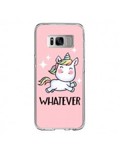 Coque Samsung S8 Licorne Whatever - Maryline Cazenave