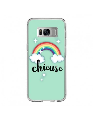 Coque Samsung S8 Chieuse Arc en Ciel - Maryline Cazenave