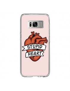 Coque Samsung S8 Stupid Heart Coeur - Maryline Cazenave