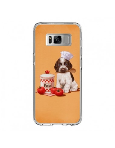 Coque Samsung S8 Chien Dog Pates Pasta Cuisinier - Maryline Cazenave
