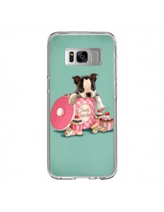Coque Samsung S8 Chien Dog Cupcakes Gateau Boite -...