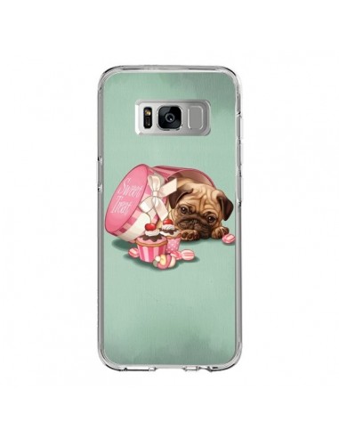 Coque Samsung S8 Chien Dog Cupcakes Gateau Bonbon Boite - Maryline Cazenave