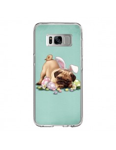 Coque Samsung S8 Chien Dog Rabbit Lapin Pâques Easter -...