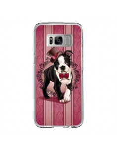 Coque Samsung S8 Chien Dog Gentleman Noeud Papillon...